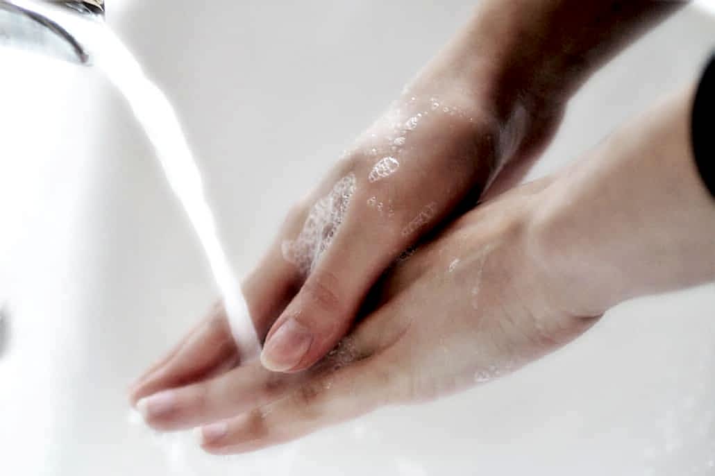 hand washing
