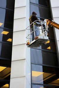 cherry picker window cleaning