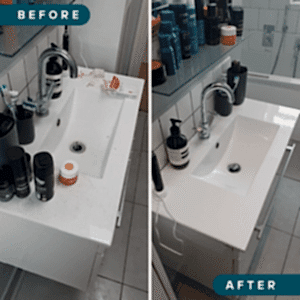 bathroom one off deep clean