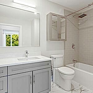 bathroom cleaning